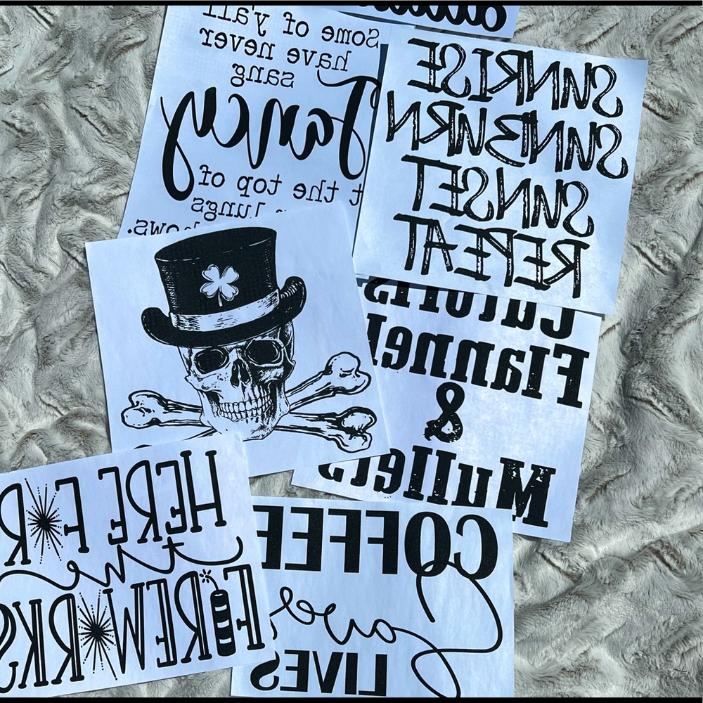 COPY - SCREEN PRINT TRANSFER MYSTERY PACK